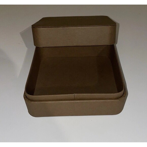David Yurman Empty Brown Jewelry Box Size 4.5” X 4.5” X 2” Mint - Picture 4 of 8